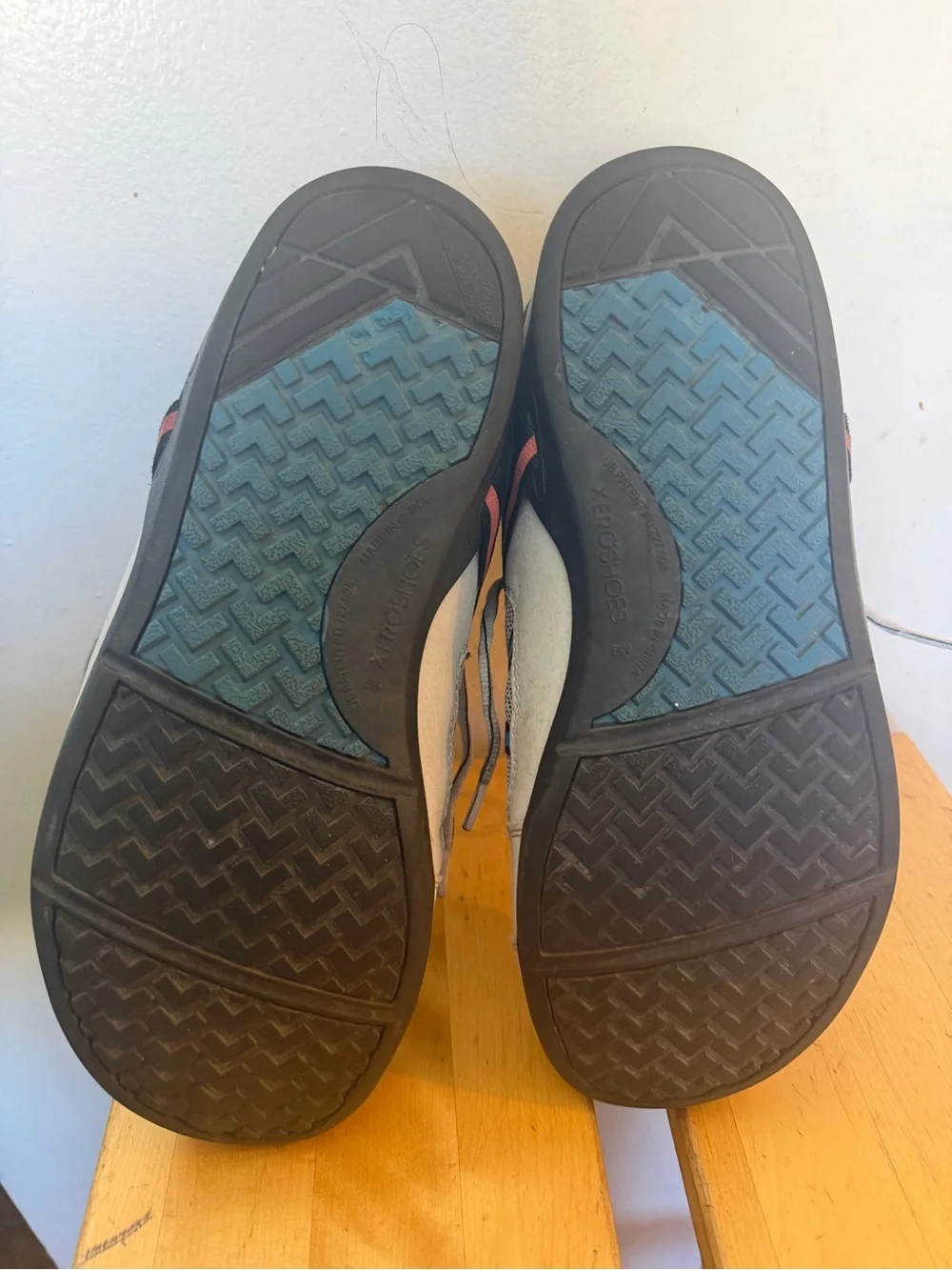 Xero Shoes Prio Barefoot Minimalist Training Shoes Gray Blue Men’s US 9 EU 42